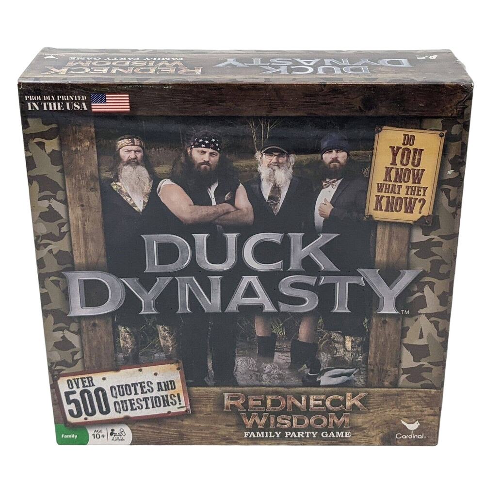 Duck Dynasty Redneck Wisdom Family Party Game - New (Cardinal, 2013)